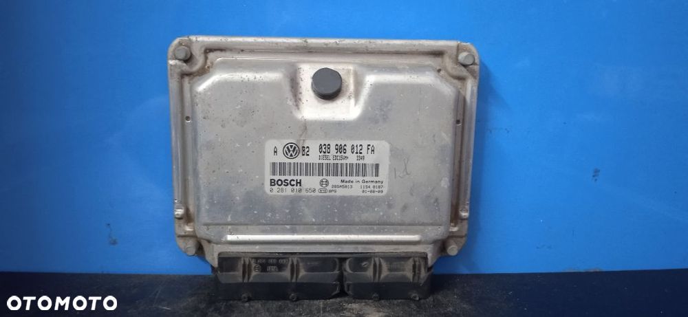 Komputer sterownik silnika VW Golf IV 1.9 TDI 038906012FA - 1