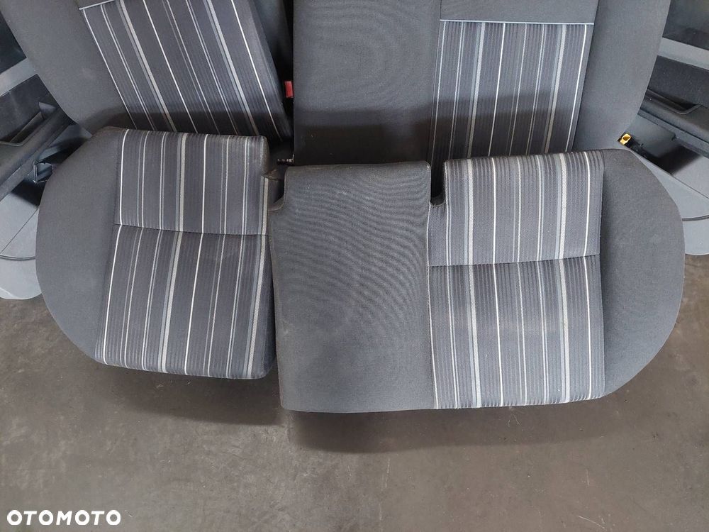FOTELE KOMPLET LEWY PRAWY KANAPA TYŁ + BOCZKI FORD FOCUS MK2 II LIFT - 9