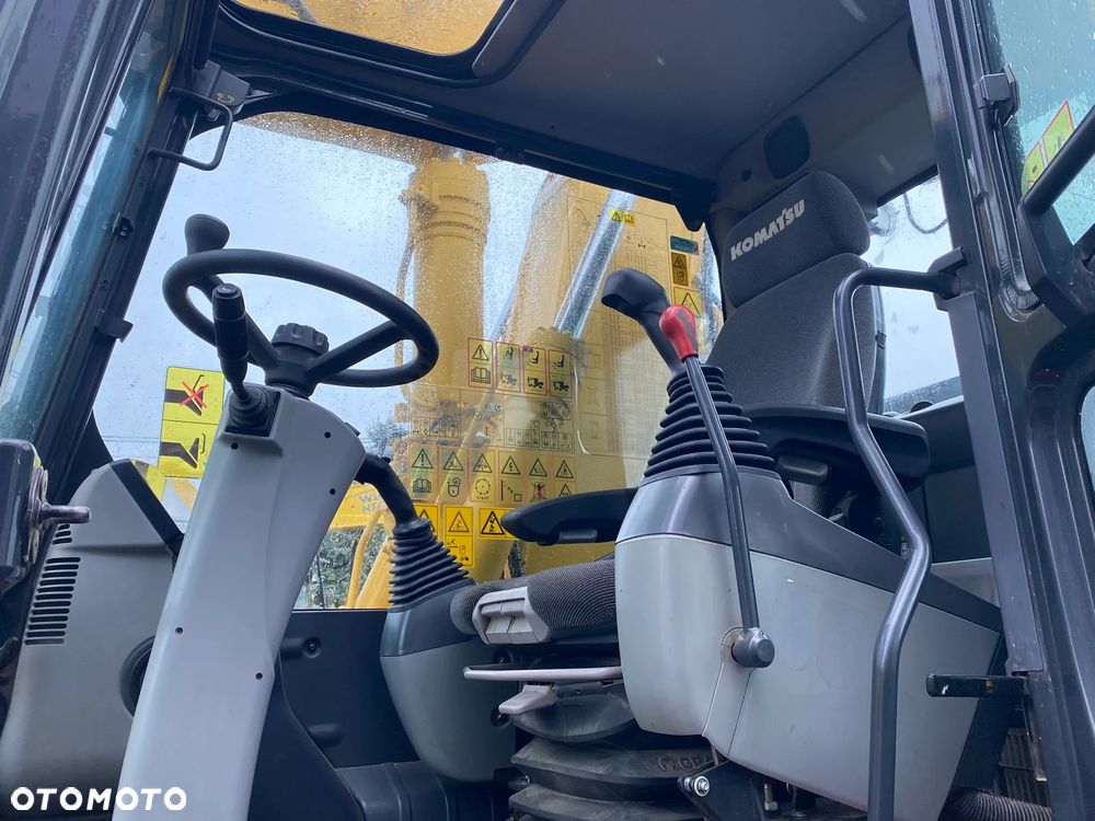 Komatsu PW160-10, 2018 ROK, PODPORY + PŁUG, DŁUŻSZY ZASIĘG, - 5
