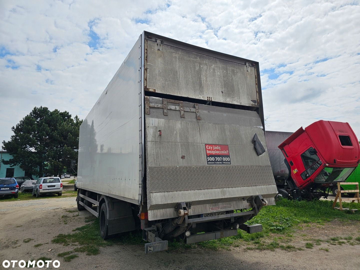 KONTENER ZABUDOWA IZOTERMA CHŁODNIA MAGAZYN 8,4 m DAF LF 45 55 CF 65 MAN TGL VOLVO FL6 - 6