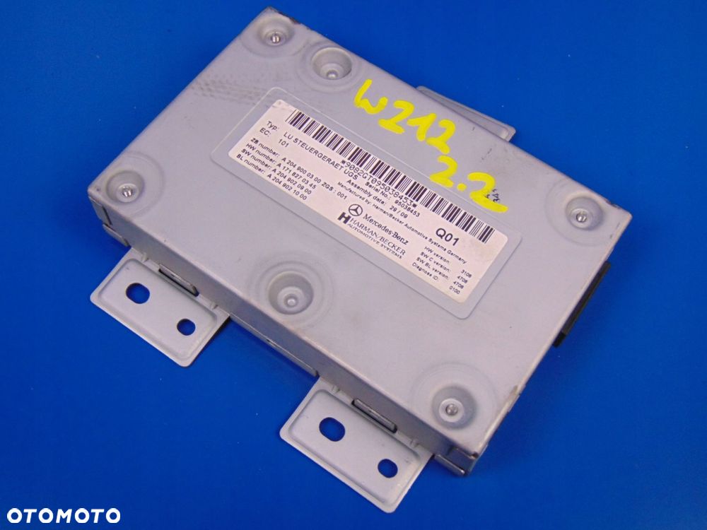 MERCEDES W212 W219 W204 E KLASA MODUŁ GSM GPS - 1