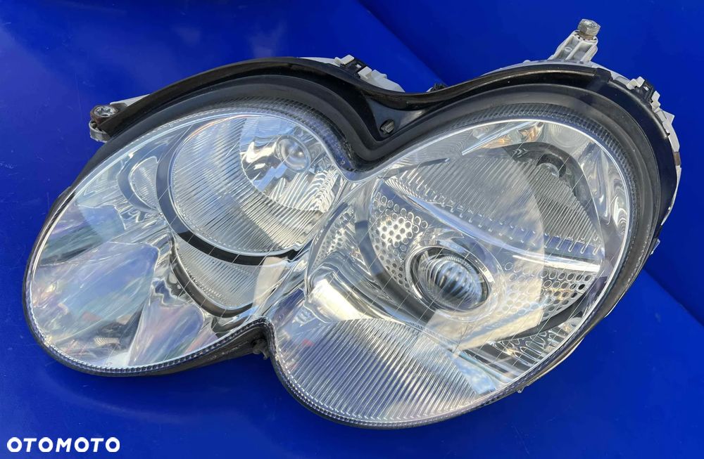 Reflektory bixenon komplet lampa prawa lewa reflektor prawy+lewy stan BDB Mercedes SL R230 SL500 Europa - 14