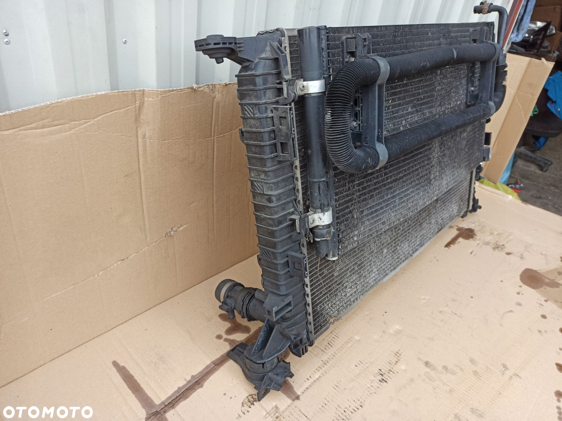 Komplet chłodnic wody AUDI A4 B8 3.2FSI Automat - 5
