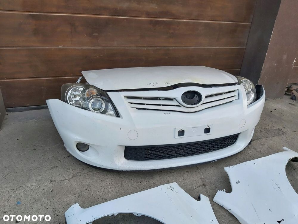 Toyota Auris I LIFT kompletny przód zderzak maska - 2