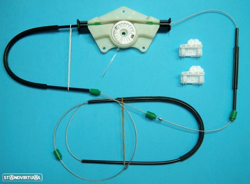 Kit reparação elevador dos vidros VW passat frente - 1