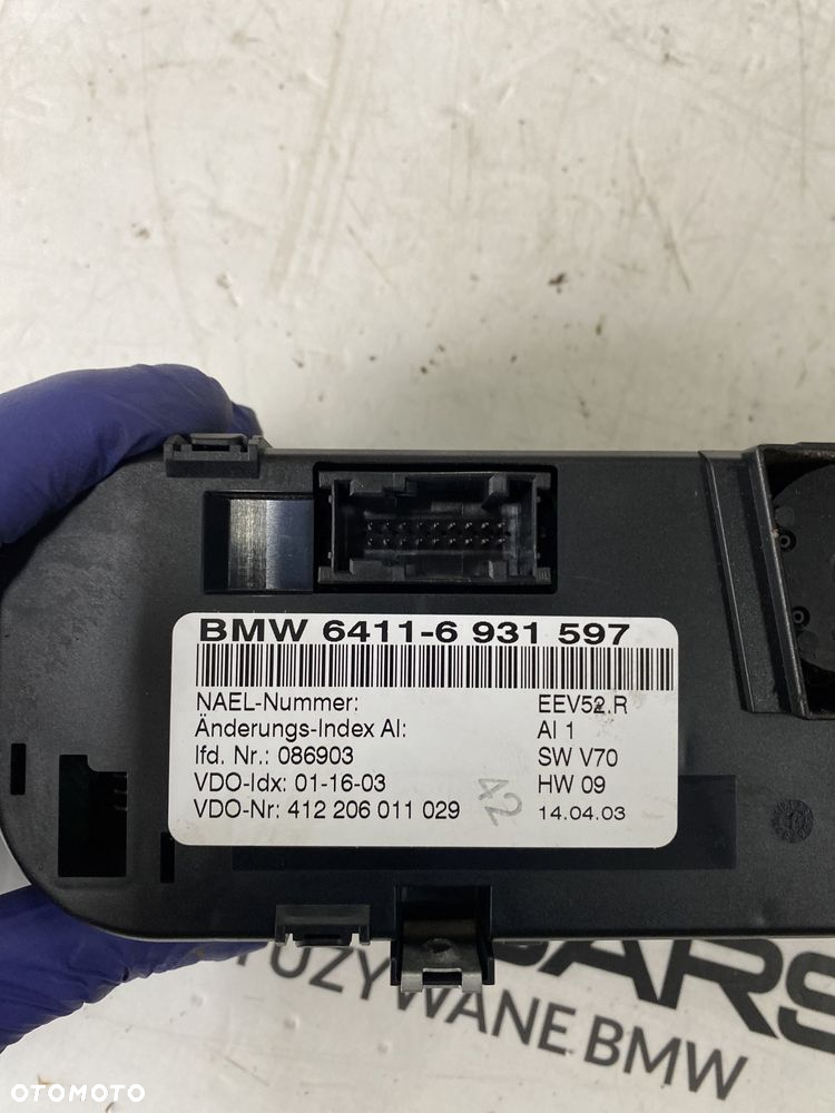 Panel nawiewu klimatyzacji bmw z4 e85 e86 - 4