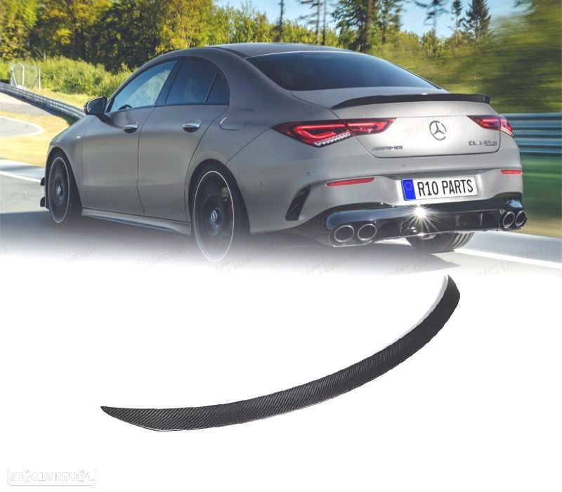 AILERON SPOILER MERCEDES CLA W118 20-24 AMG CARBONO - 1