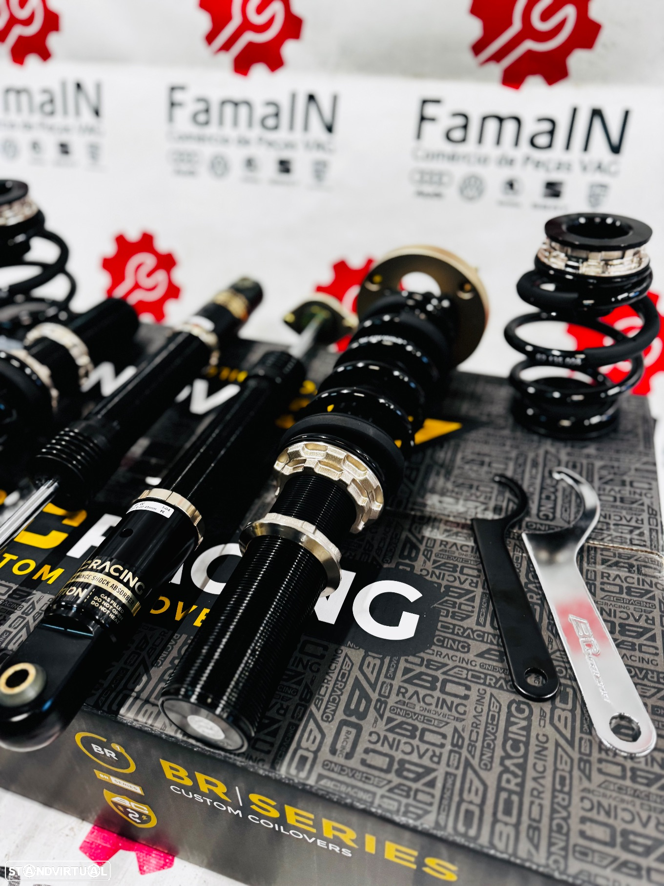 Kit Coilovers BMW E30/E36 BC RACING BR2025 - 10