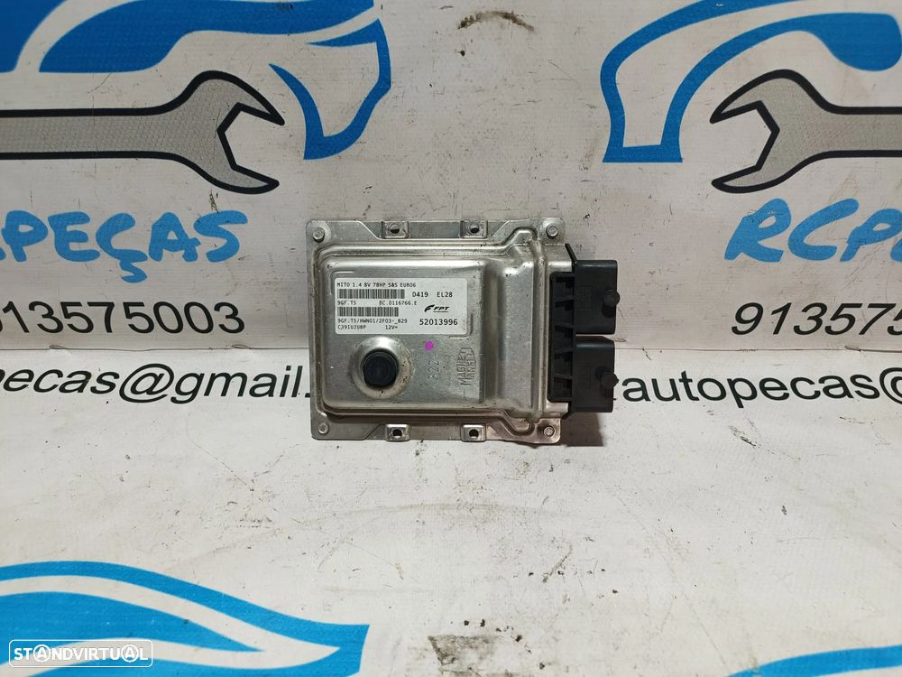 CENTRALINA ECU MOTOR MAGNETI MARELLI 9GF.T5 52013996 ALFA ROMEO MITO 955 1.4 8V 78CV 955 A1.000 - 2