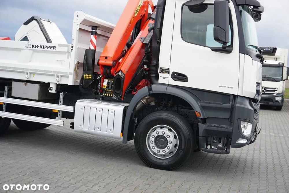 Mercedes-Benz AROCS / 2645 / E 6 / WYWROTKA + HDS / 6 X 4 / HYDROBURTA - 18
