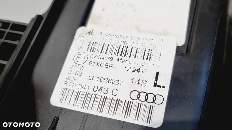 REFLEKTOR PRAWY LEWY XENON AUDI A5 LIFT NIE SKRĘTNE EUROPA - 9