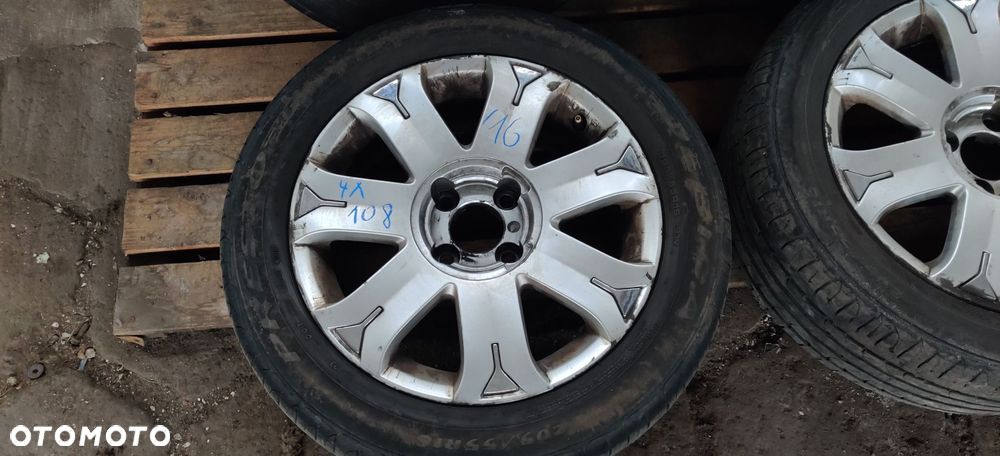 FELGI ALUMINIOWE 4X108 RONAL CITROEN C3 C5 16 CALI 9659669880 - 3