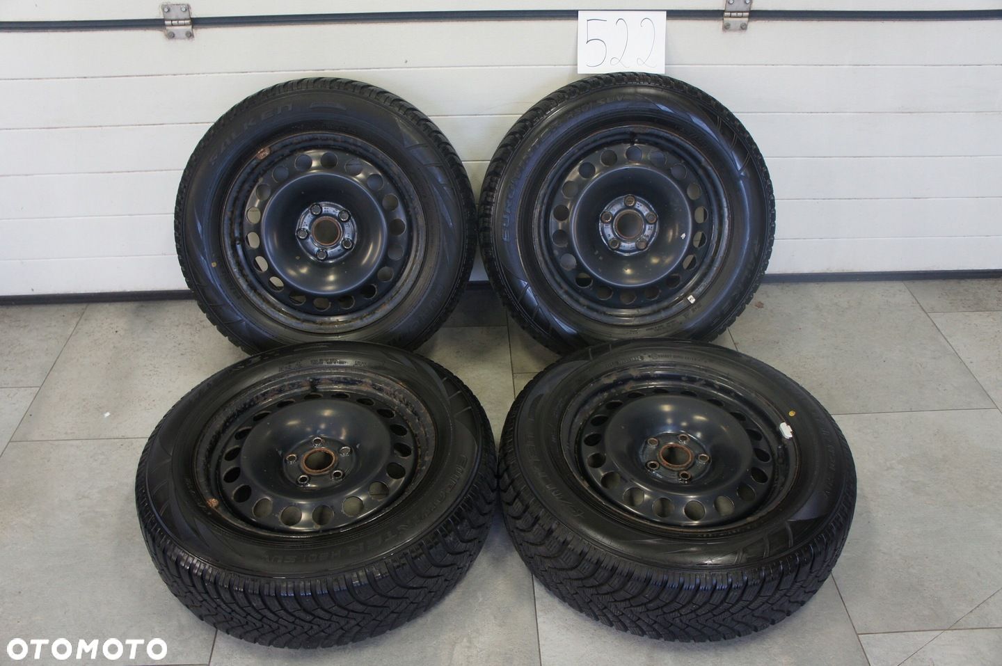 NR 522 Koła Zima Stalowe SKODA KODIAQ 215/65/17 Falken - 1