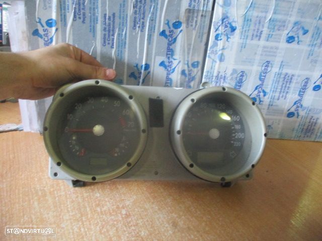 Quadrante 5220301800 1036025070 VW POLO 2000 1.0I        3P BRANCO Km/H Digital VW POLO 2000 1.0 50CV 5P PRETO Km/H Digital - 7