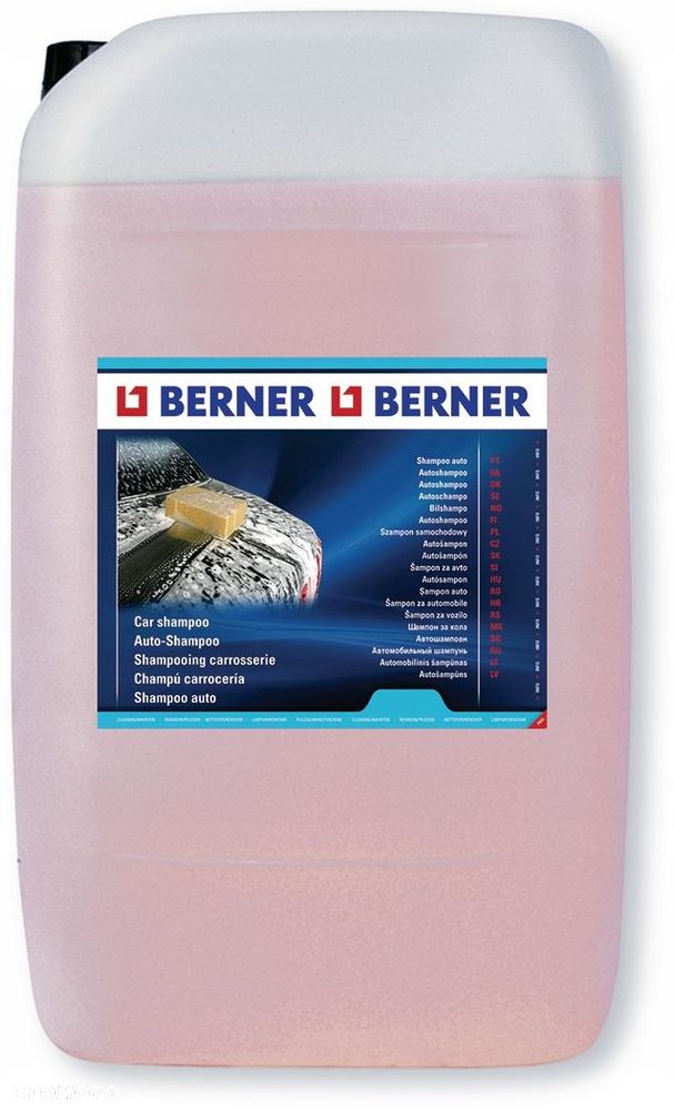 Szampon samochodowy, płyn 25L Berner - 1