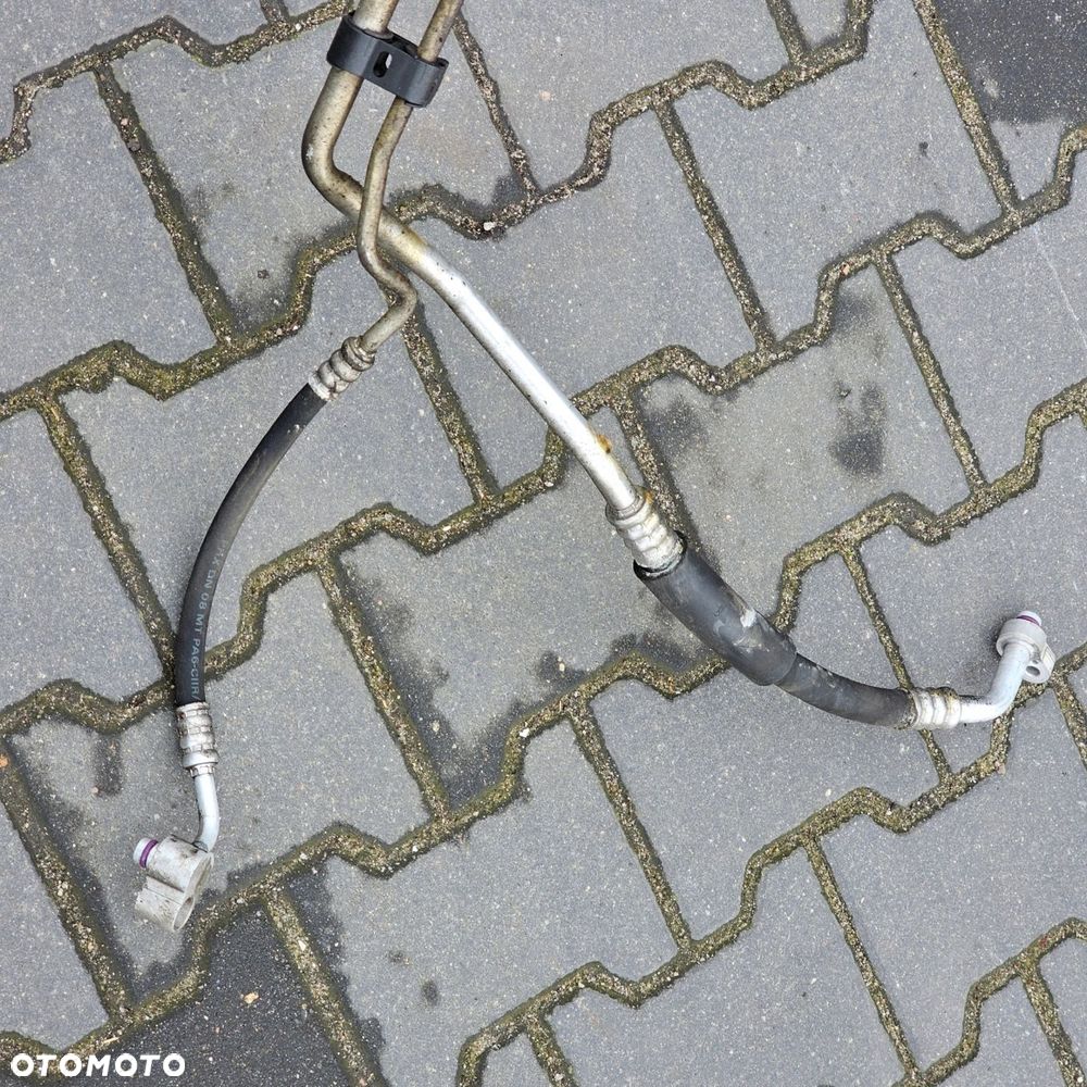 VW T5 przewód przewody klimatyzacji TYŁ 7E1820888A 7H1820725F - 2