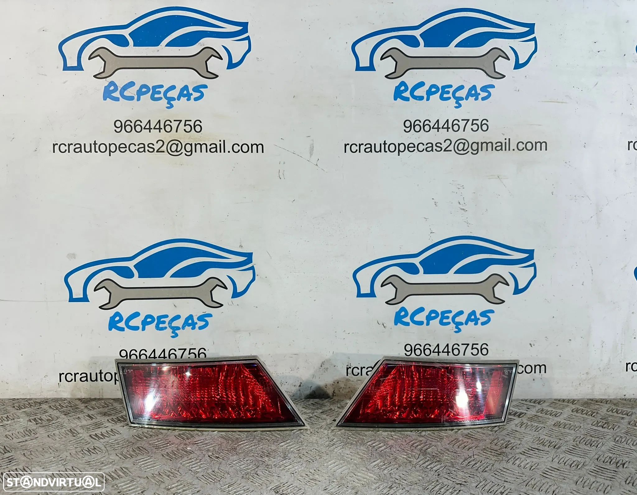 .Conjunto Farolins Mala Tras Traseiros Originais Honda Civic 8 FK FN MK8 VIII 2005 - 2011 - 1