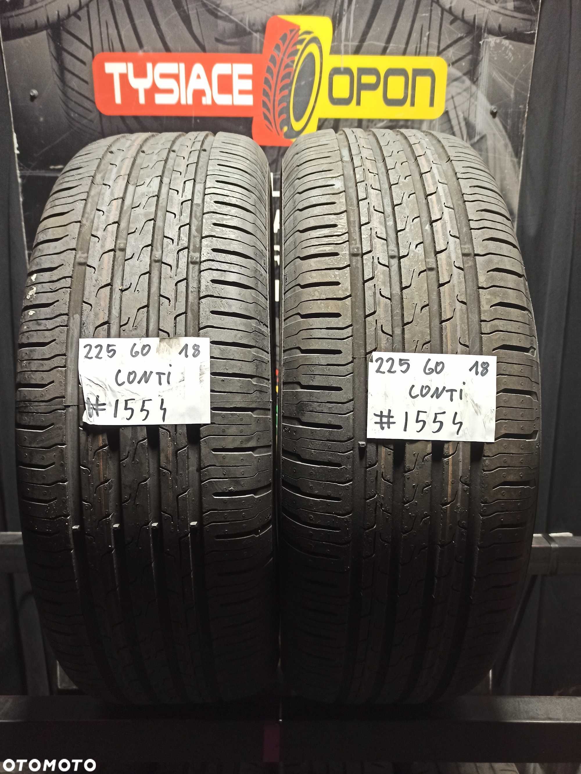 Opony Letnie 225/60/18 CONTINENTAL ECOCONTACT #1554 - 1