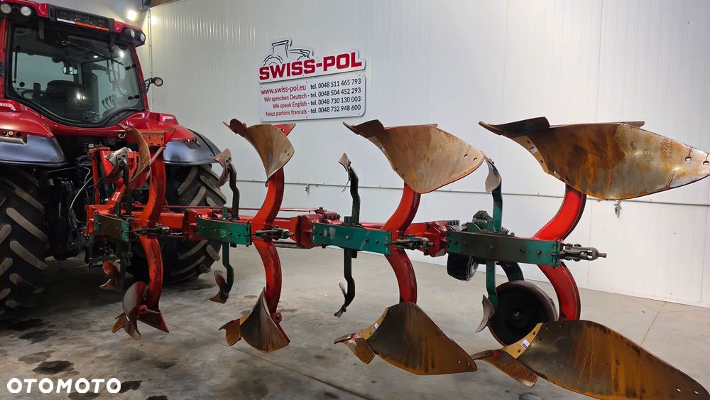 Kverneland Kverneland F120 Pług 4 Skiby + Kverneland ED 100 5 Skib  Overum DVL 5100H LD, LS, VX, F120, F160, EM, ED, ES, EG, Pług Obrotowy Pługi - 2