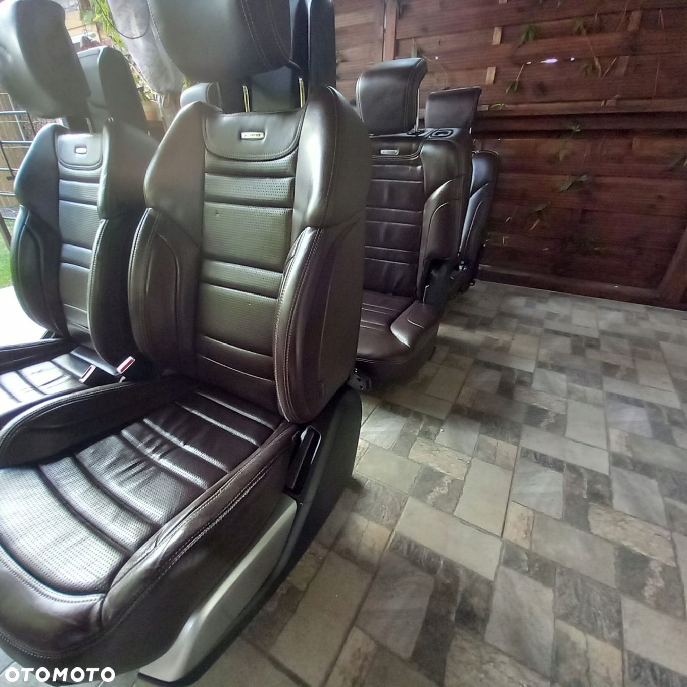 Fotel Fotele Kanapa wnętrze Mercedes GLS X166 AMG 7 MIEJSC MONITORY 15-19R - 1