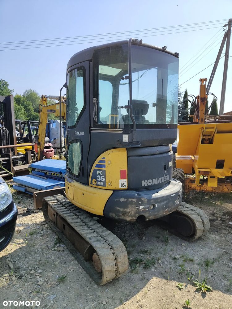 Komatsu Minikoparka Gąsienicowa KOMATSU PC35 PC35MR-2 Waga 3,9 Tony Osprzęt - 6