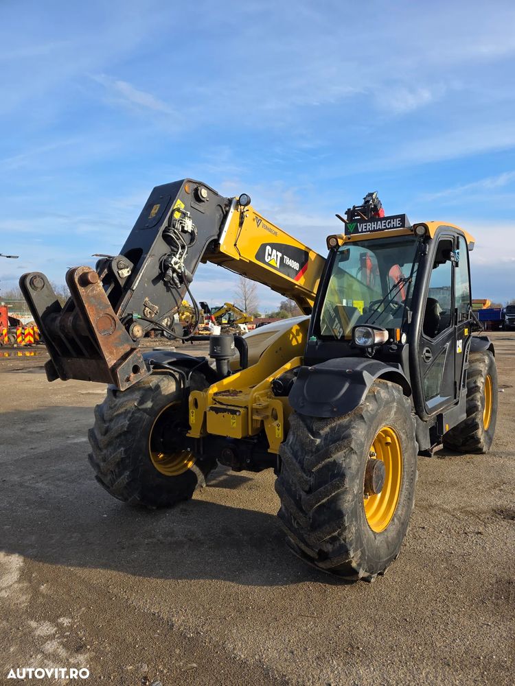 Caterpillar Cat TH408D incarcator telescopic manitou merlo jcb dieci - 3