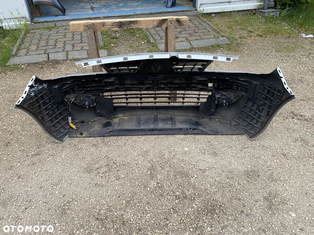 ZDERZAK PRZÓD PRZEDNI RENAULT SCENIC II LAKIER TED 69 KOMPLETNY - 9