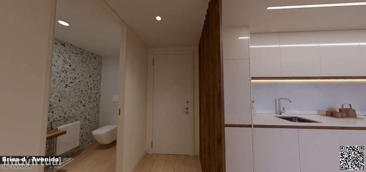 T2 Novo com Terraço de 70 m² | Brisa D'Avenida Residences – Valongo - Grande imagem: 5/27