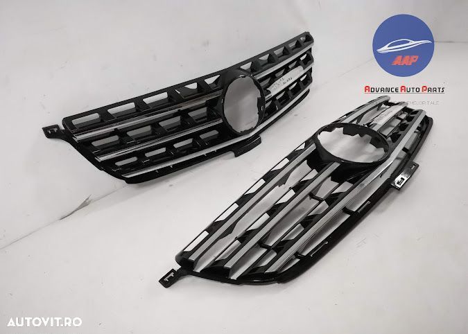 Grila Centrala Radiator originala Mercedes-Benz M-Class W166 2011 2012 - 2