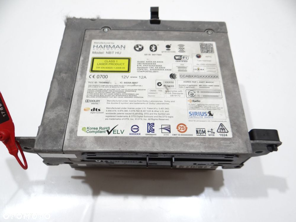 RADIO NAWIGACJA CIC BMW F10 F11 9311035 - 3