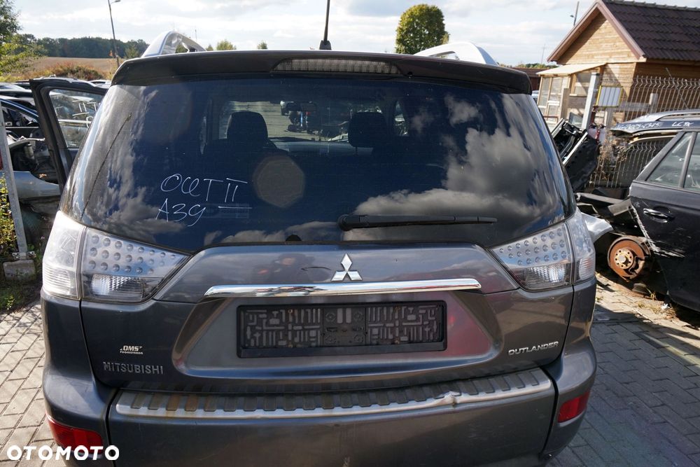 KLAPA BAGAŻNIKA TYLNA OUTLANDER II SUV A39  SZARY MITSUBISHI 2006-2012 - 1