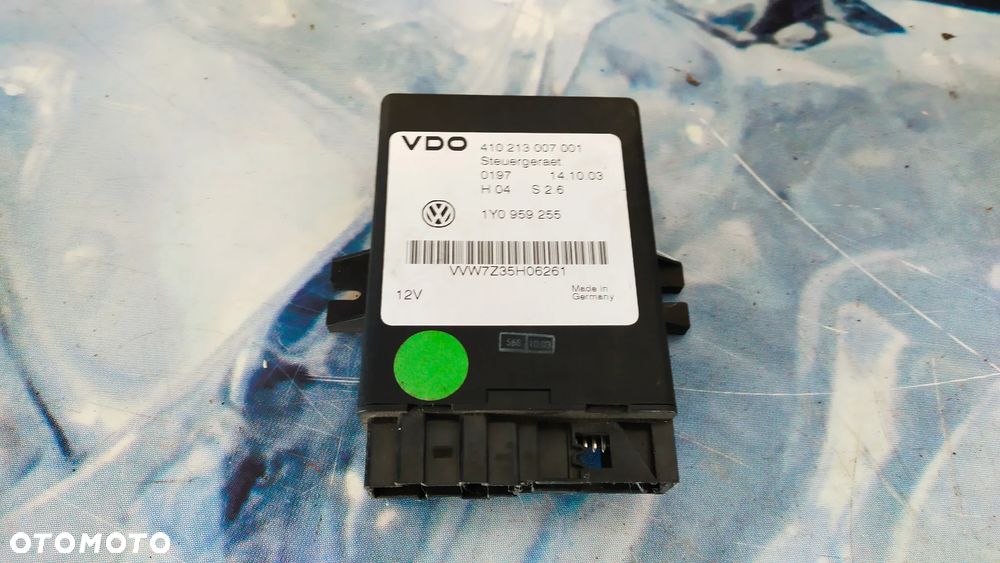 VOLKSWAGEN BEETLE MK2 2003-2010 CABRIO MODUŁ ECU 410213007001 OEM - 2