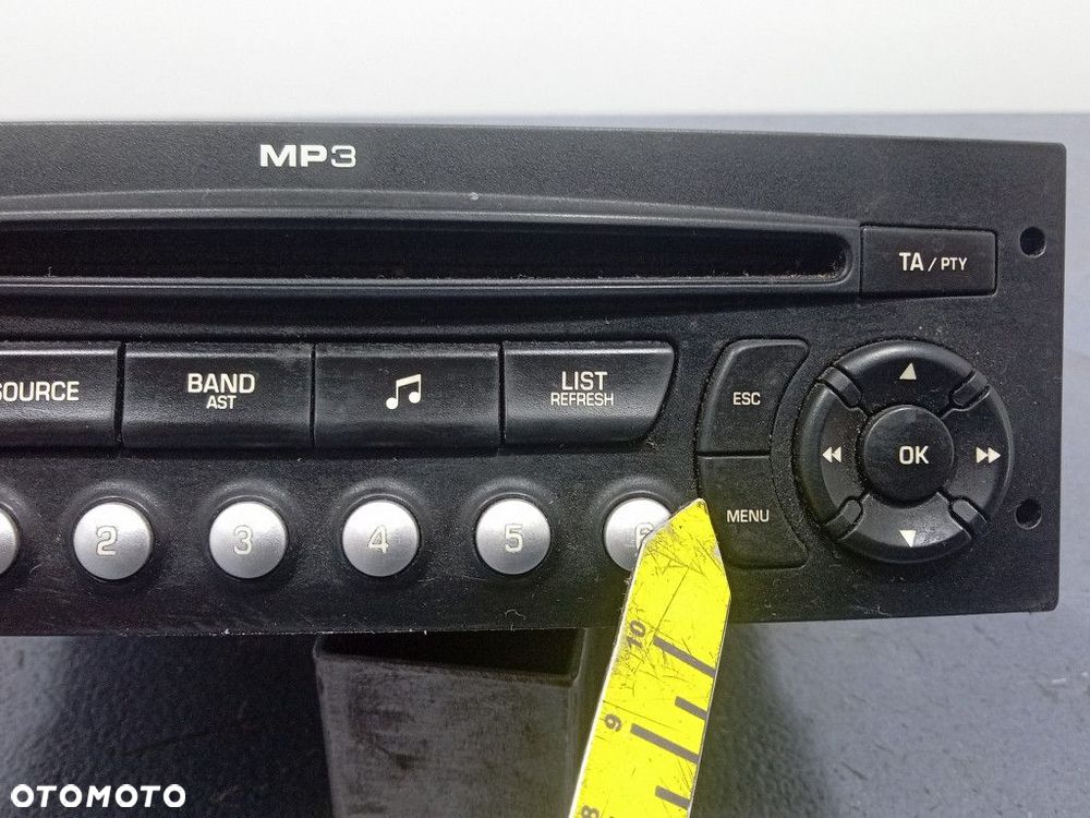 CITROEN C4 GRAND PICASSO I RADIO CD MP3 FABRYCZNE OEM 96591777XT00 - 9