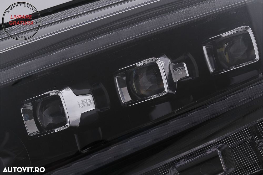 Faruri LED Light Bar Dynamic Start-up Display Ford Ranger Raptor (2015-2020) LHD N- livrare gratuita - 15
