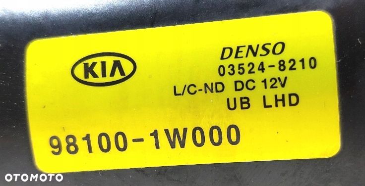 silniczek mechanizm wycieraczek przód przednich kia rio iii 981001w000 - 6