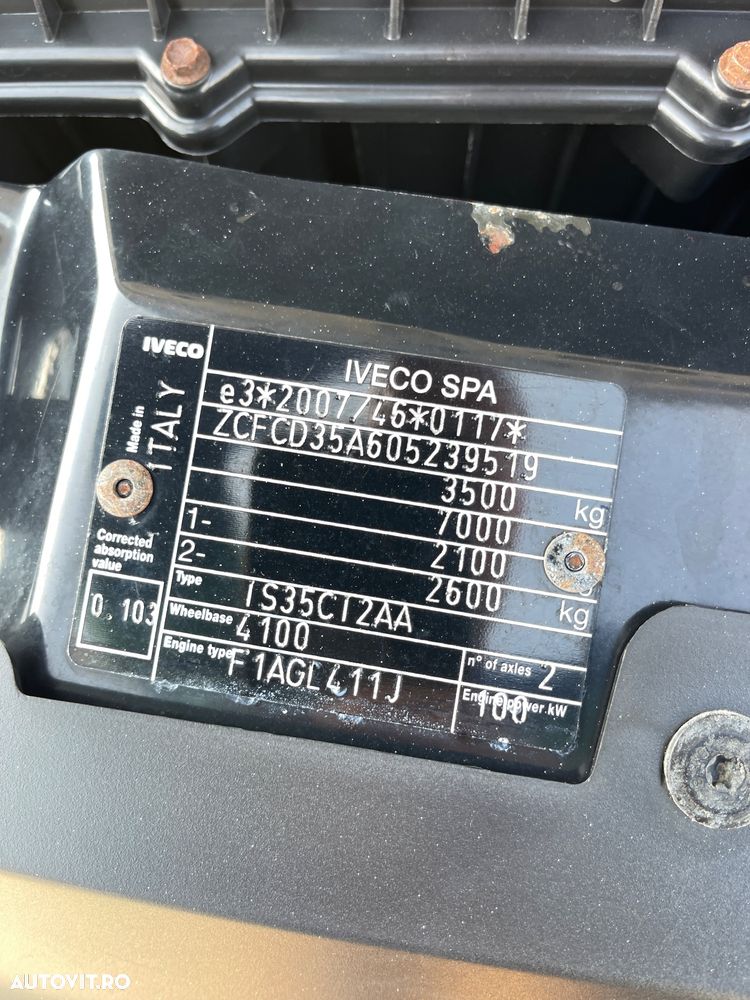 Iveco Daily Doka 6LOCURI  PUNTE DUBLA  BASCULABIL - 37