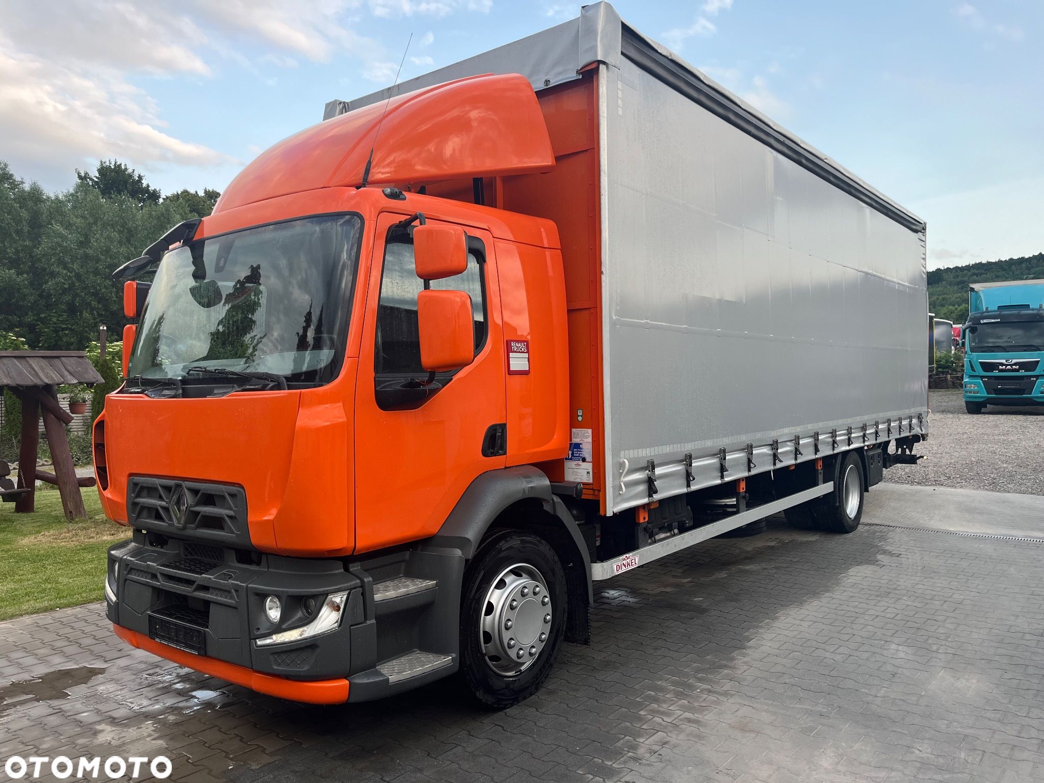 Renault D 18/ 280/Firanka/21 Europalet/Sypialka/Automat/9380 KG ładowności - 1