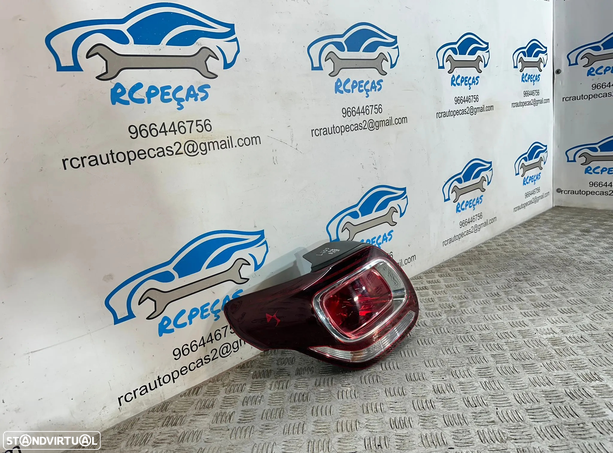 .Farolim traseiro Tras Direito Esquerdo PSA Citroen DS DS3 2009 - 2016 - 7