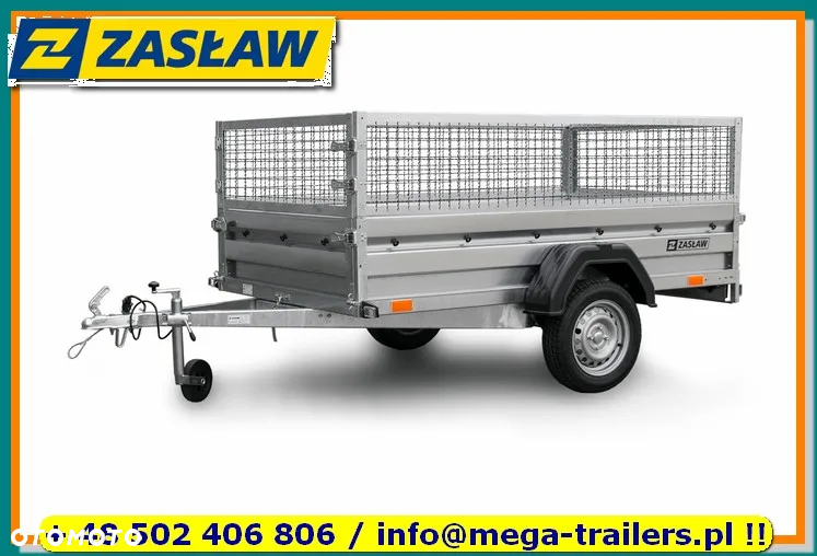 Zaslaw Przyczepa Samochodowa DMC do 750 KG BURTY UCHYLNE OCYNK !!! - 5