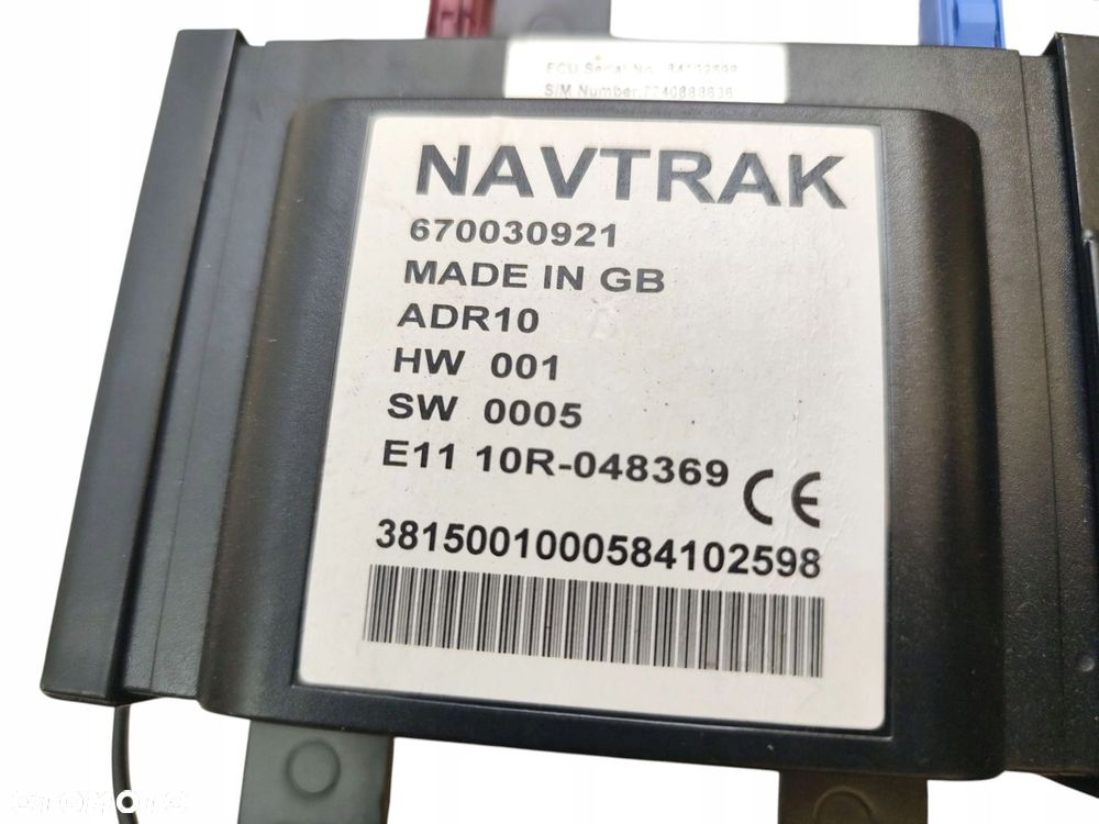 MODUŁ NAWIGACJI MASERATI GHIBLI III (2013-2017) 3.0 D 250KM 670030921 - 2