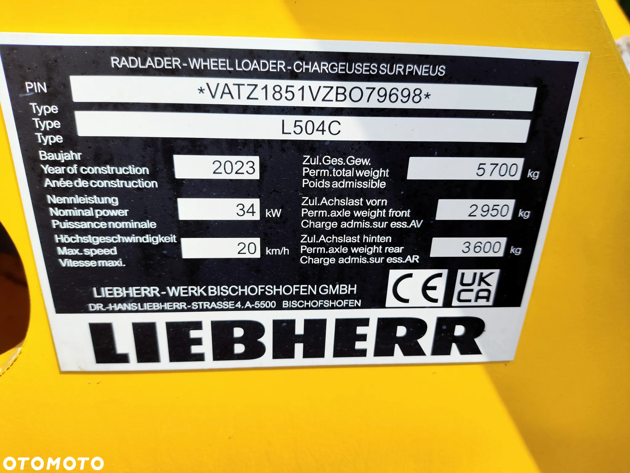 Liebherr L504C COMPACT / 615h / 2023 / ŁADOWARKA KOŁOWA / / - 17