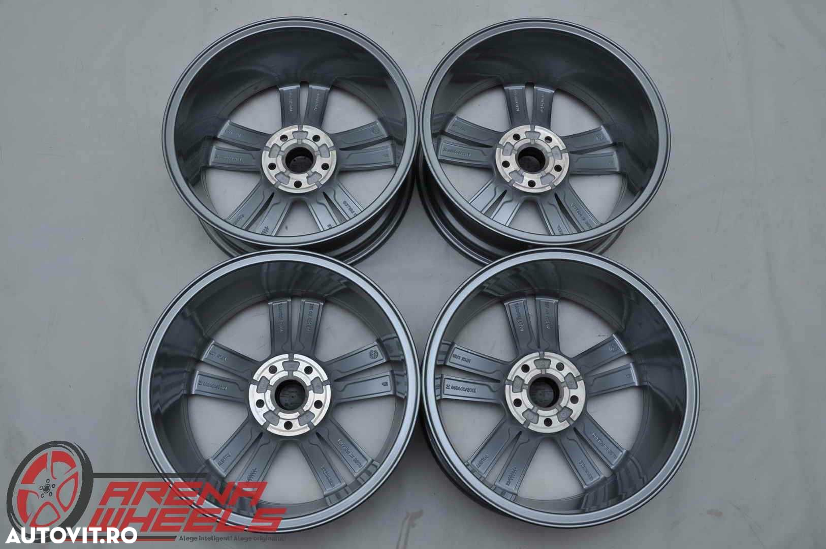 Jante Noi 17 inch Originale Skoda Octavia Superb Yeti Karoq Kodiaq R17 - 6