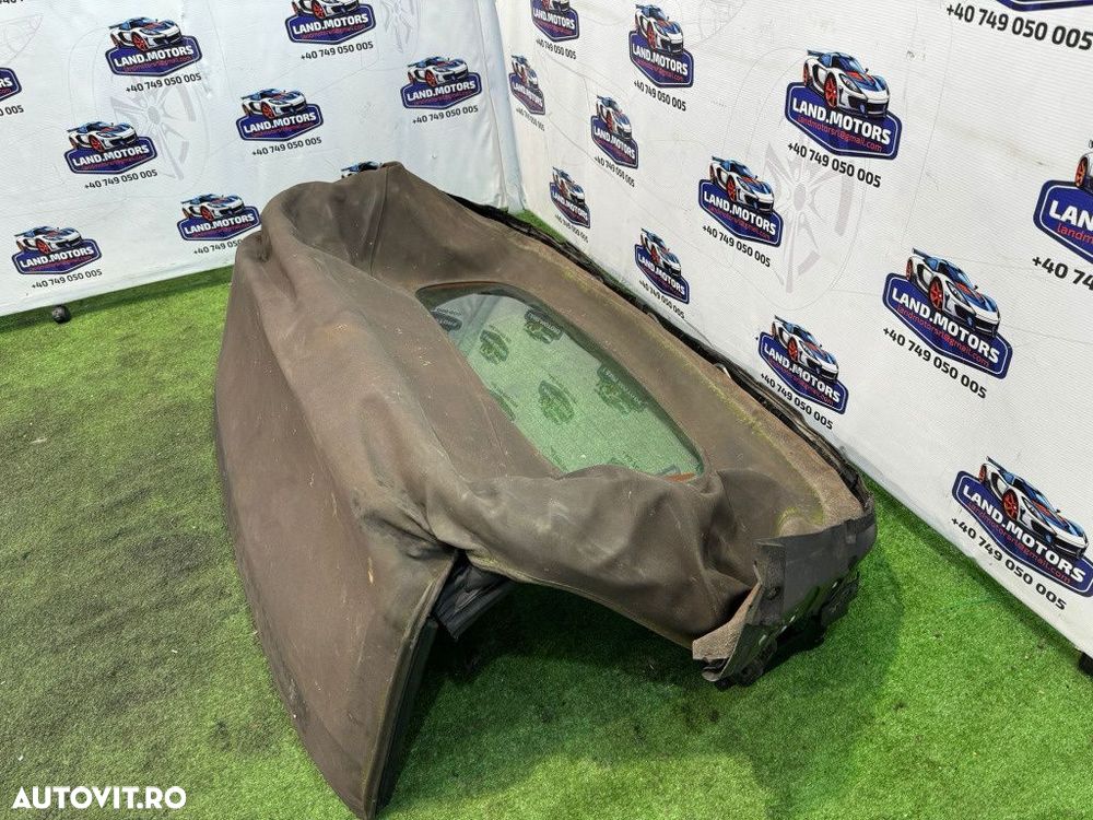 Sistem decapotare prelata manuala luneta mazda mx-5 cabrio 2007 2008 2009 2010 2011 2012 2013 - 3