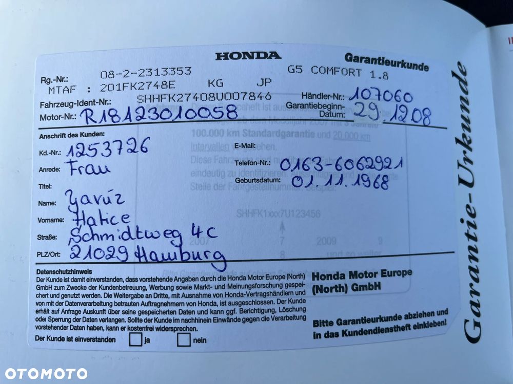 Honda Civic 1.8i-VTEC Comfort - 18