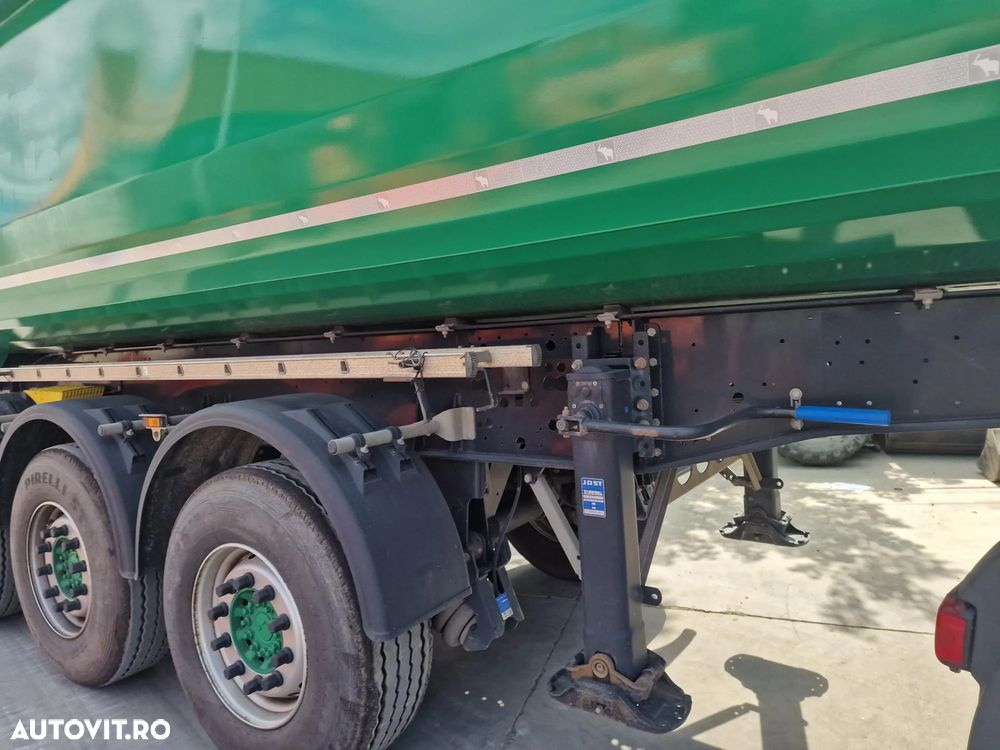 Schmitz Cargobull SKi 8,2, 28mc, EX DEMO-FULL OPTION, 2022, 29500 EUR+Tva, oblon rabatabil hidraulic spate, prelata pe role cu telecomanda, axa liftabila, LED, Anvelope 95% ok, scena vizitare, picioare sprijn, HARDOX, posibil leasing 4 ani-SUPER PRET 29.500 EUR+Tva - 20