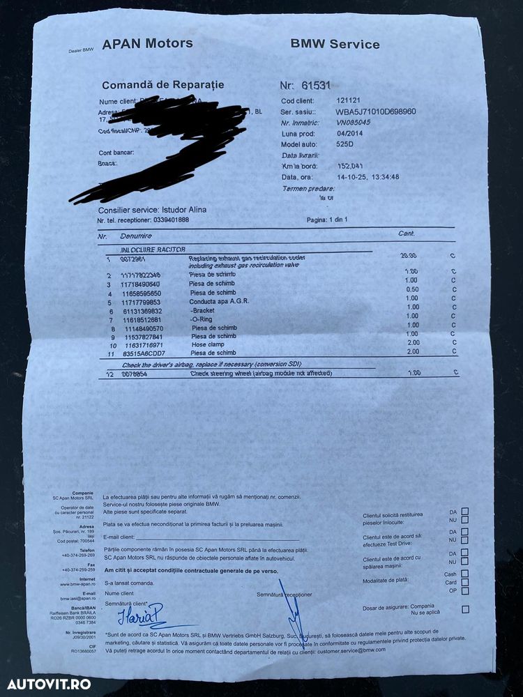 BMW Seria 5 525d Sport-Aut. - 7