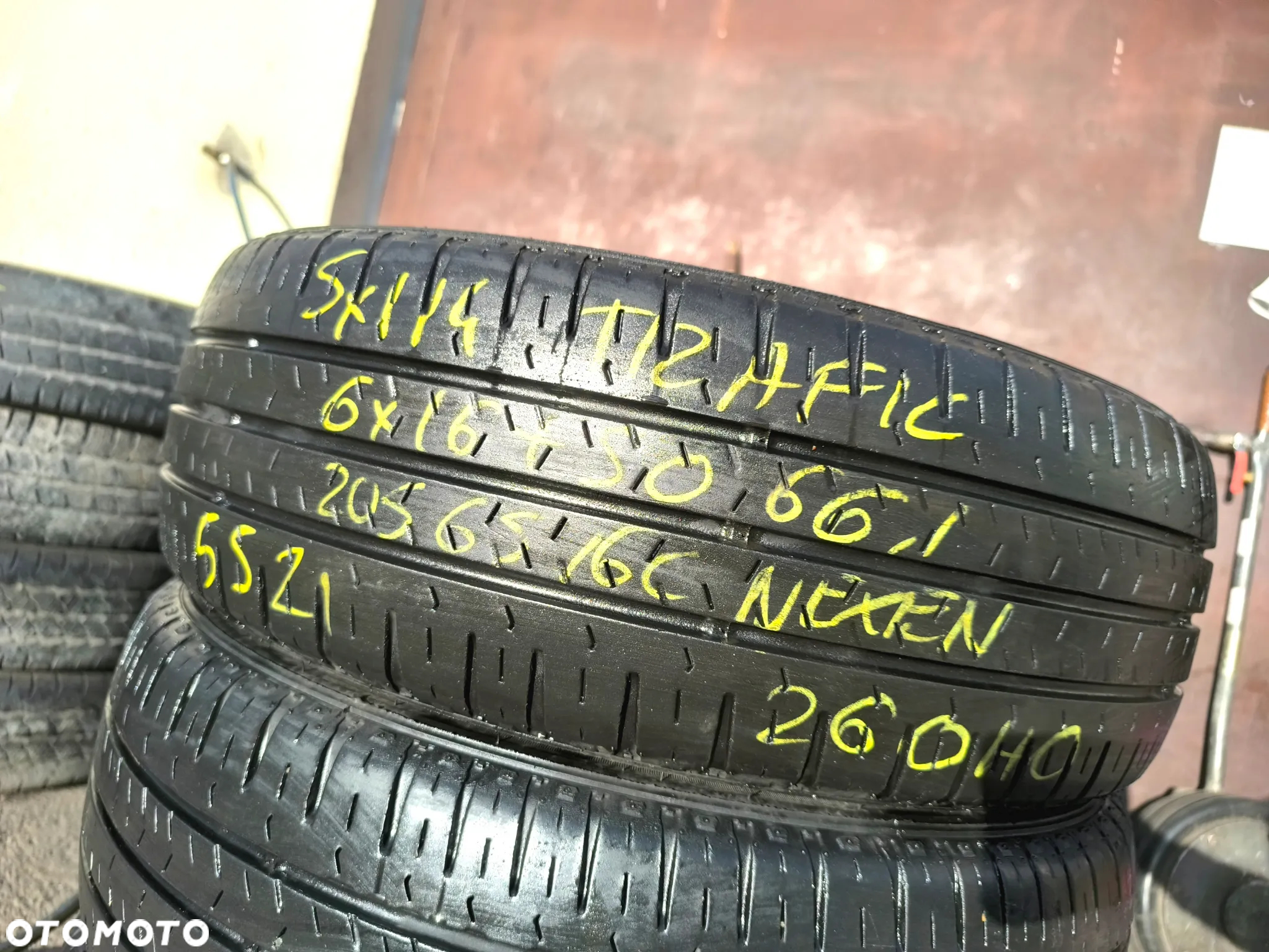 205/65R16C 16 C 107/105T OPONY Letnie Lato HANKOOK RADIAL RA28E NEXEN ROADIAN CT8 6mm Legnica ALU-RAD 21r. 205/65 - 4
