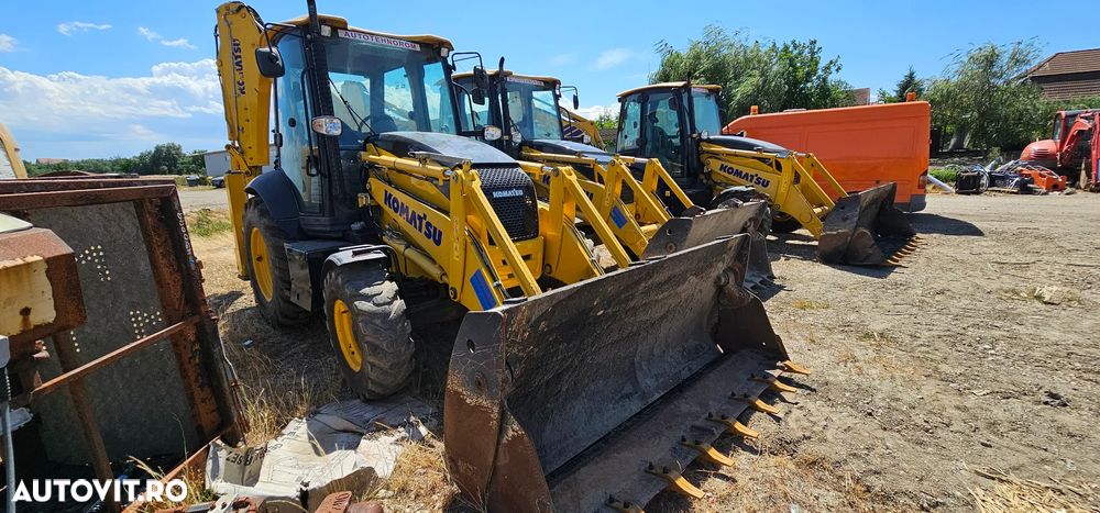 Buldoexcavator Komatsu WB93R, WB 93 R - 4