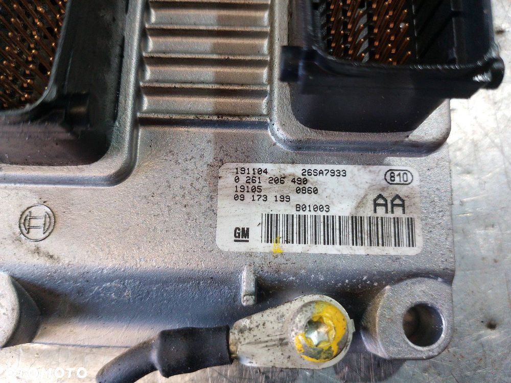 KOMPUTER, STEROWNIK OPEL OMEGA B 0261206490 2.6 6V - 4
