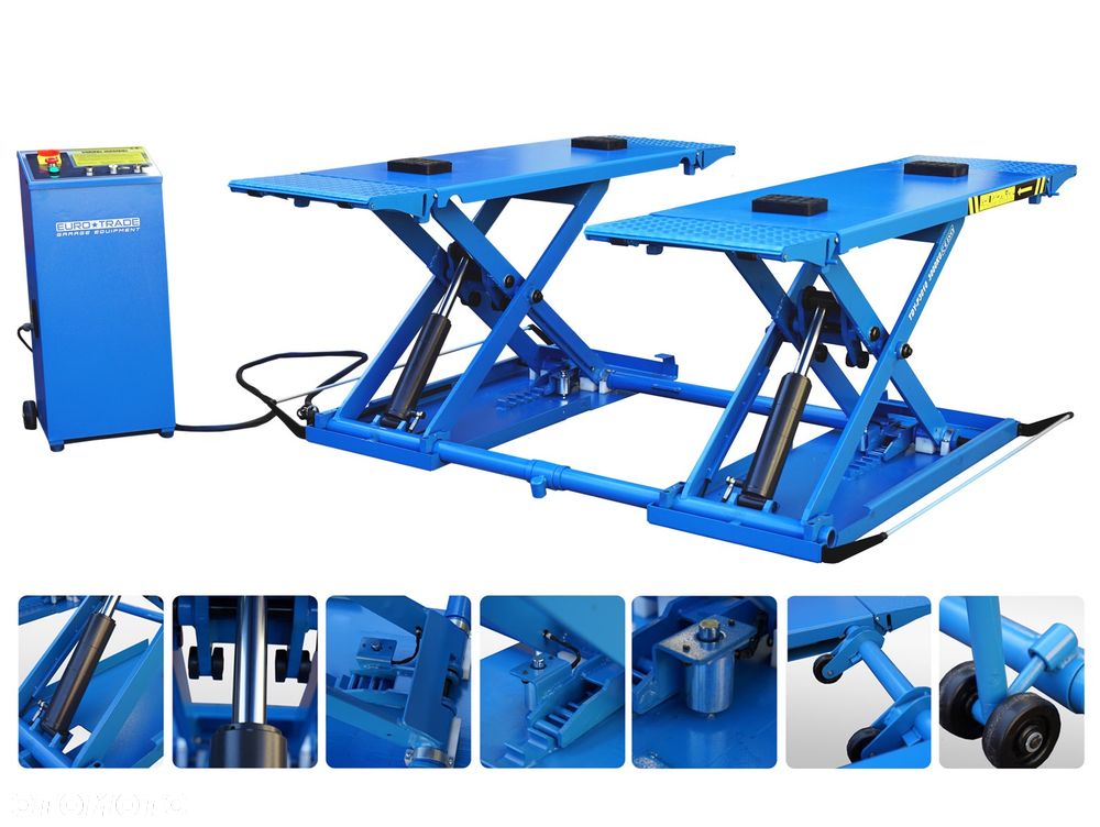Podnośnik Nożycowy Mobilny Euro Trade TDY-3010 3000 kg – Elektrohydrauliczny, Automatyczny, CE, UDT - 1
